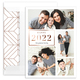 Happy New Year Foil Holiday Photo Cards Image 7 of 8